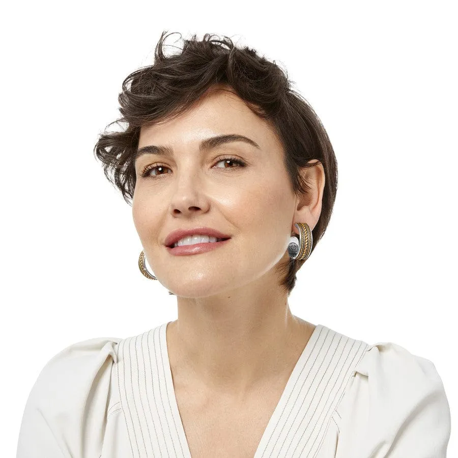 Monete Wide Hoop Earrings sold by Brighton product image thumbnail 4