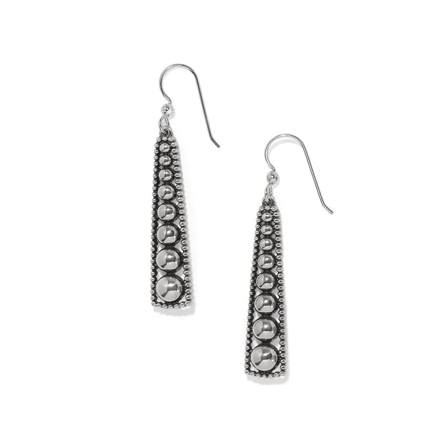 Pretty Tough Pyramid French Wire Earrings sold by Brighton
