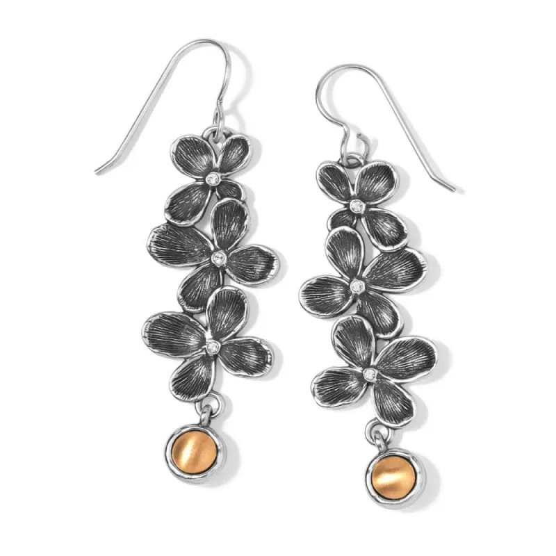 Everbloom Trio French Wire Earrings sold by Brighton