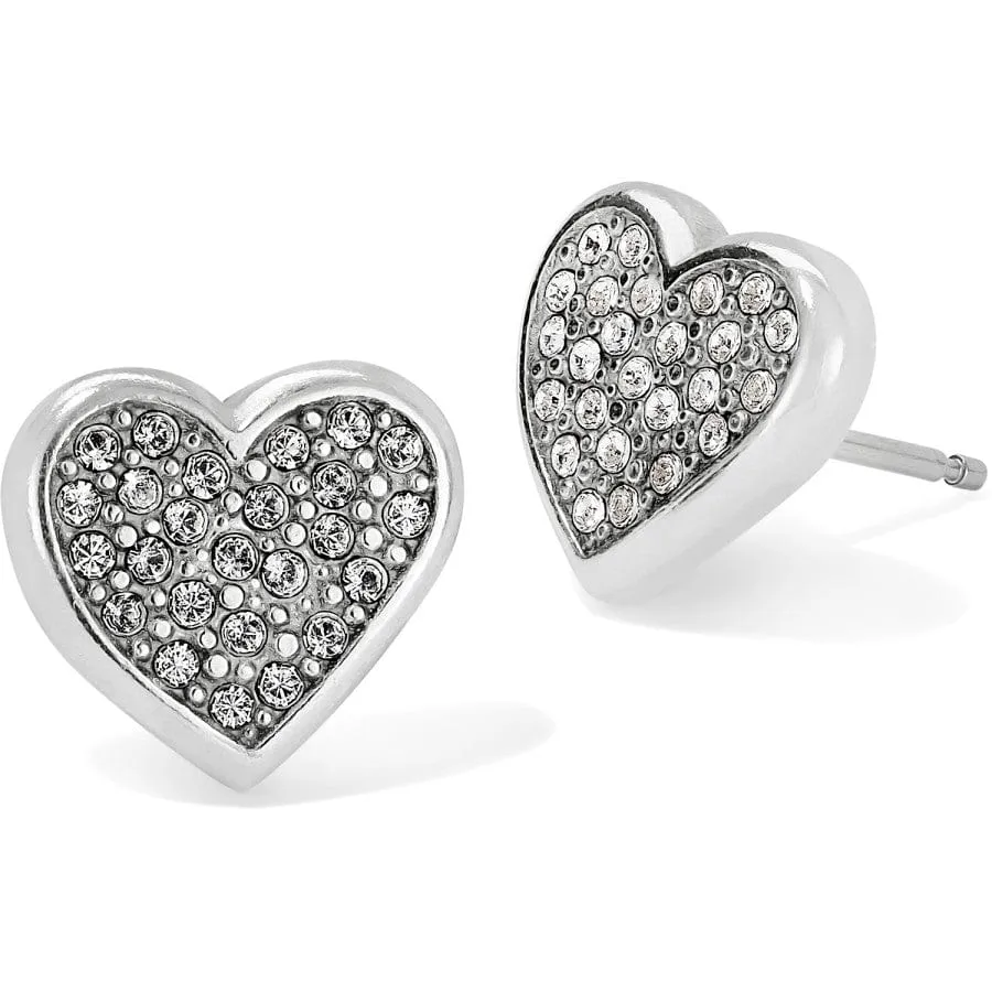 Eden Hearts Mini Post Earrings sold by Brighton