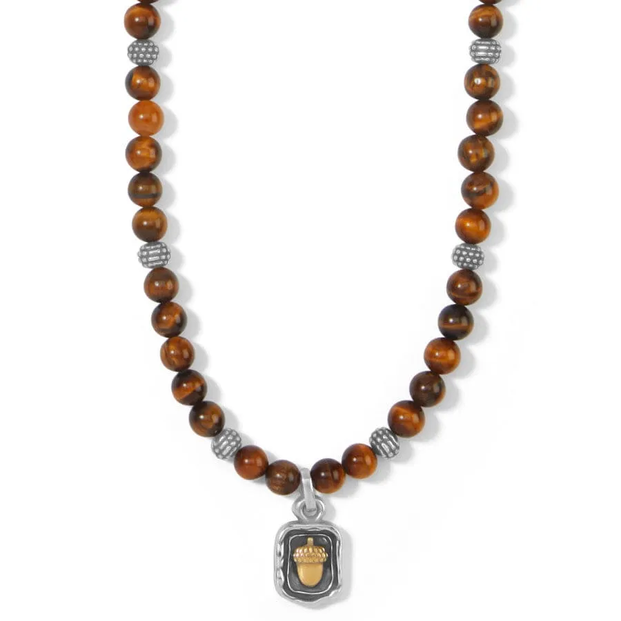Ferrara Virtue Bead Acorn Necklace sold by Brighton