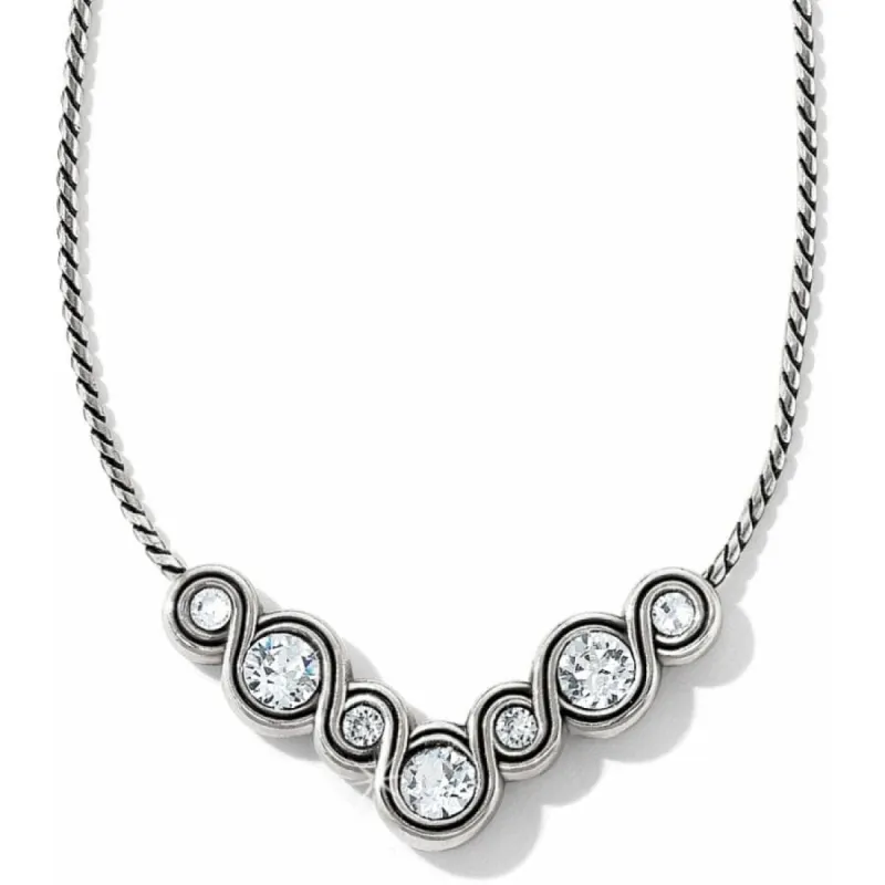 Infinity Sparkle Necklace sold by Brighton