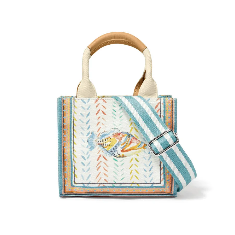 Trigger Fish Mini Tote sold by Brighton