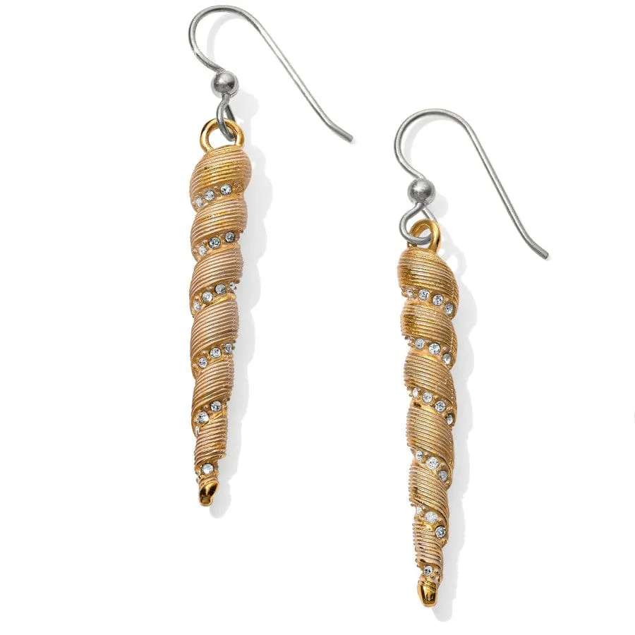 Under The Sea Shell French Wire Earrings sold by Brighton