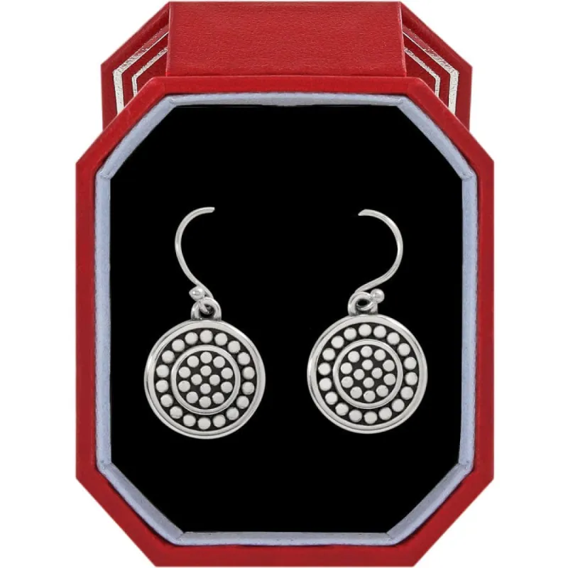 Pebble Round French Wire Earrings Gift Box sold by Brighton
