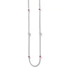 Meridian Red Two Tone Long Necklace sold by Brighton