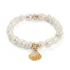 Sunset Cove Pearl Stretch Bracelet sold by Brighton