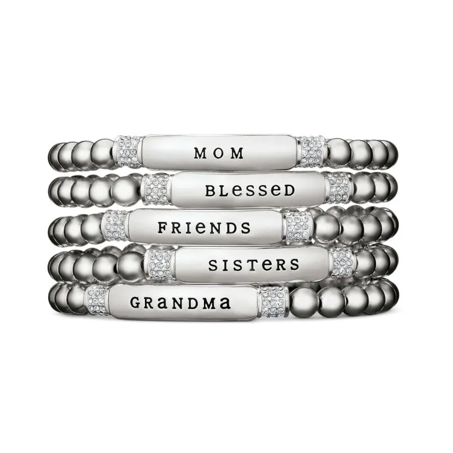 Meridian Mom Petite Stretch Bracelet sold by Brighton product image thumbnail 5
