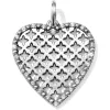 Trellis Heart Amulet sold by Brighton
