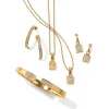 Meridian Zenith Medium Hoop Earrings sold by Brighton