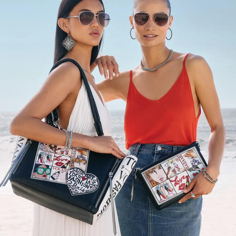 Fashionista Cover Girls Tote sold by Brighton product image thumbnail 5