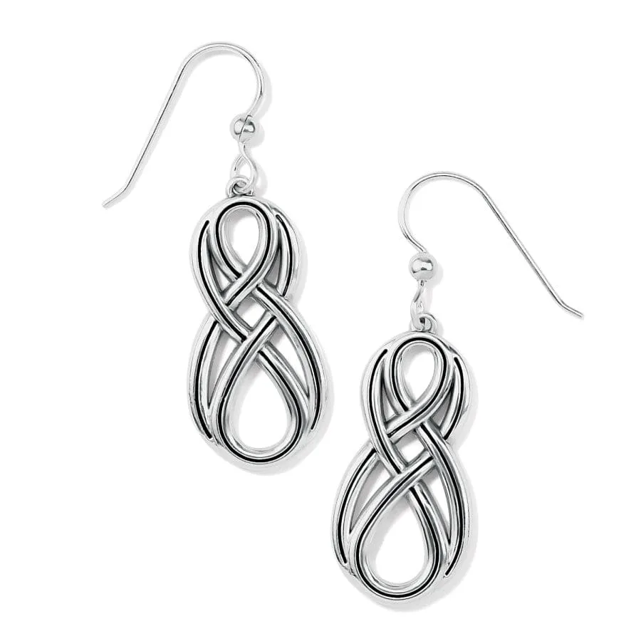 Interlok Embrace French Wire Earrings sold by Brighton