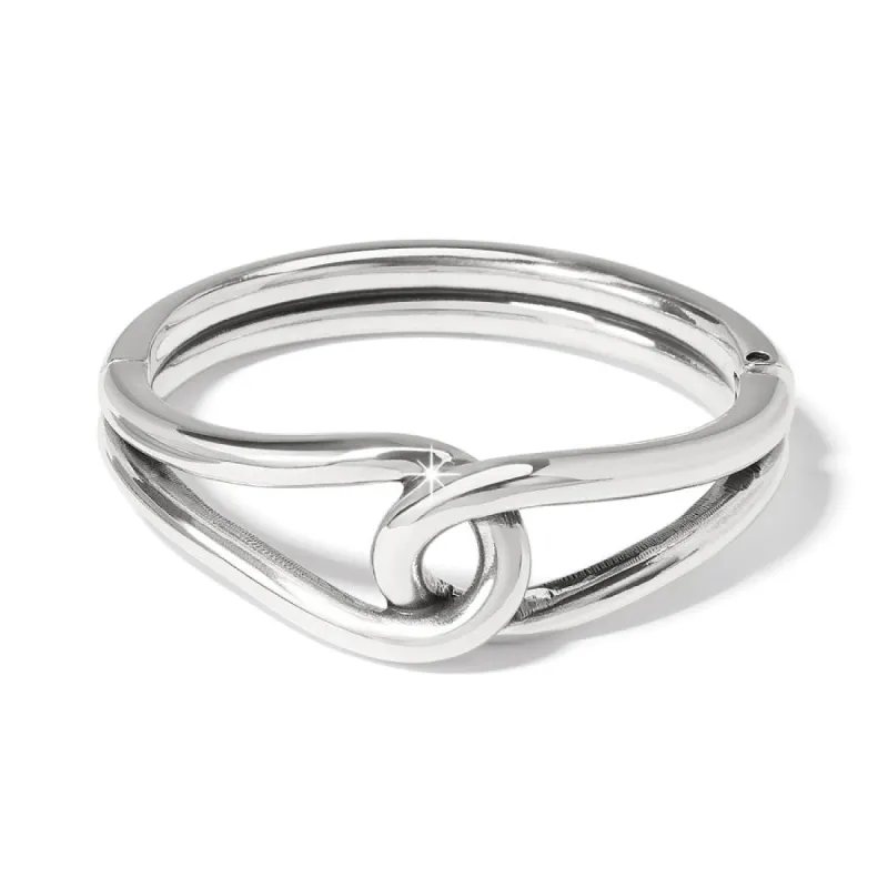 Interlok Curve Hinged Bangle sold by Brighton