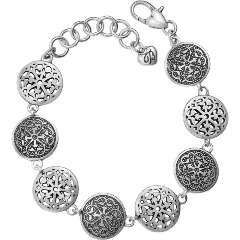 Ferrara Medallion Link Bracelet sold by Brighton