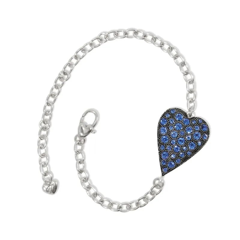 Glisten Heart Bracelet sold by Brighton