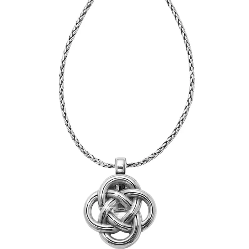 Interlok Badge Clip Necklace made by Brighton