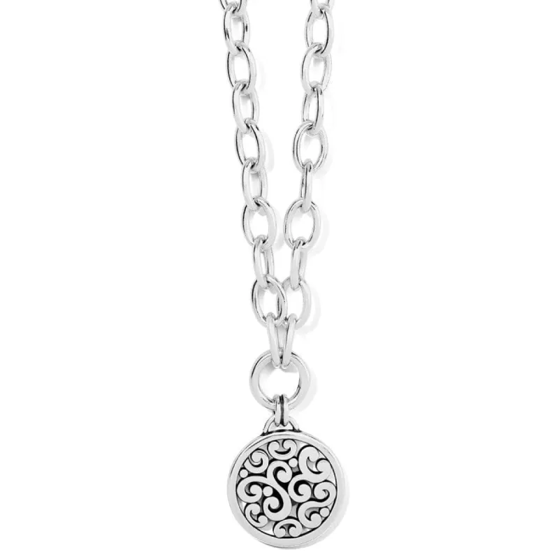 Contempo Medallion Charm Necklace sold by Brighton