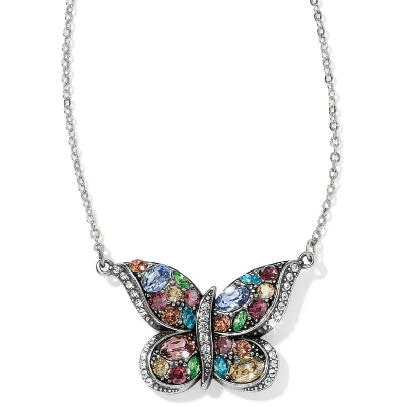 Trust Your Journey Reversible Butterfly Necklace sold by Brighton