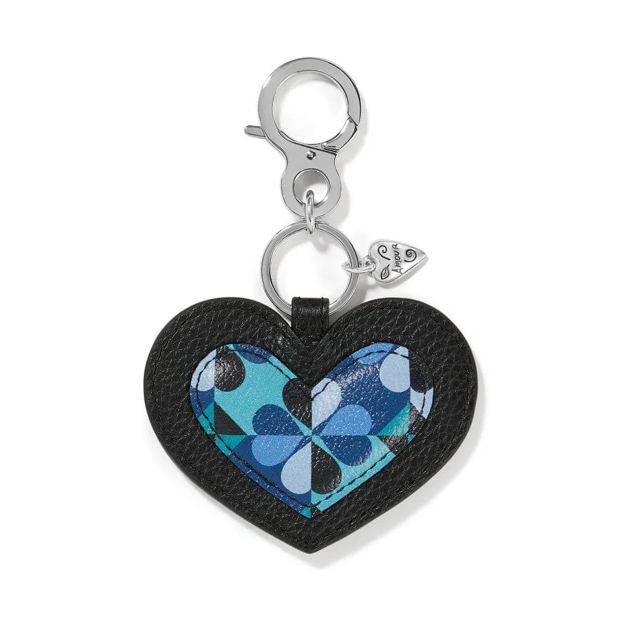 Fashionista Moody Blue Heart Handbag Fob sold by Brighton product image thumbnail 2