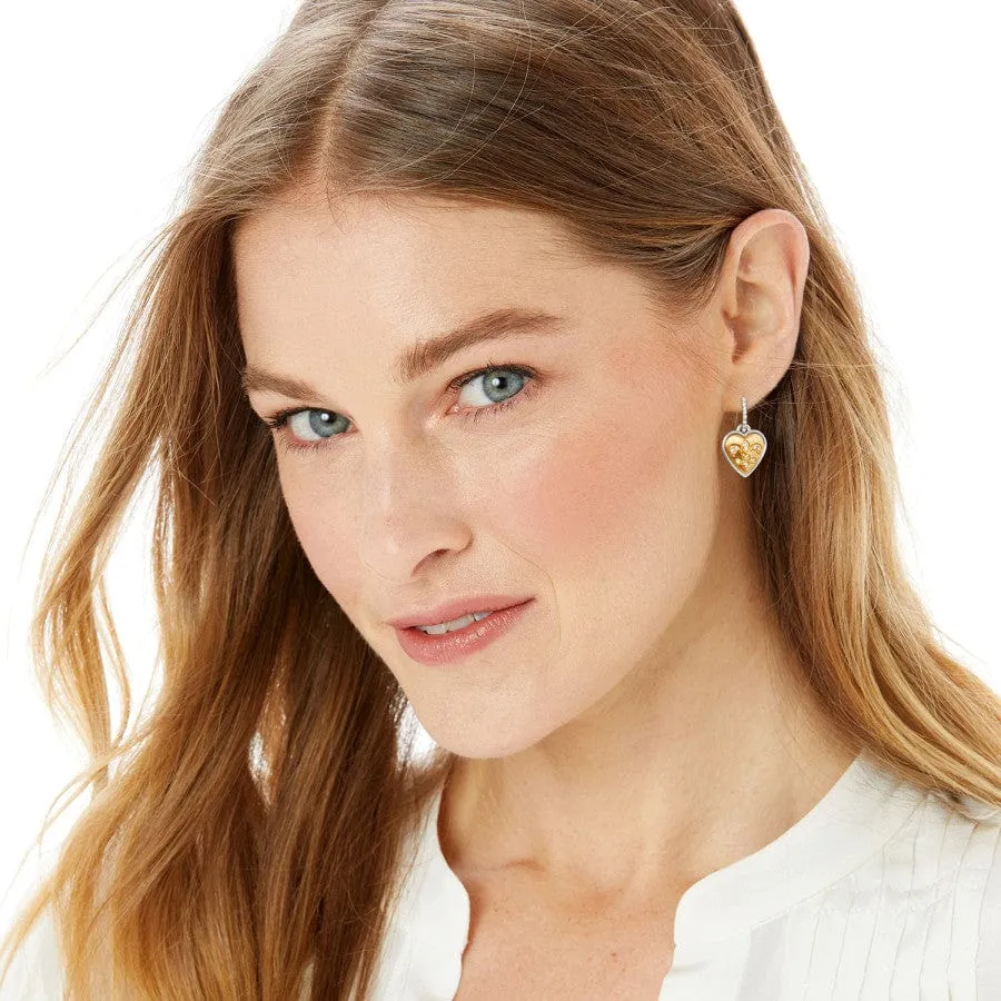 One Heart French Wire Earrings sold by Brighton product image thumbnail 3