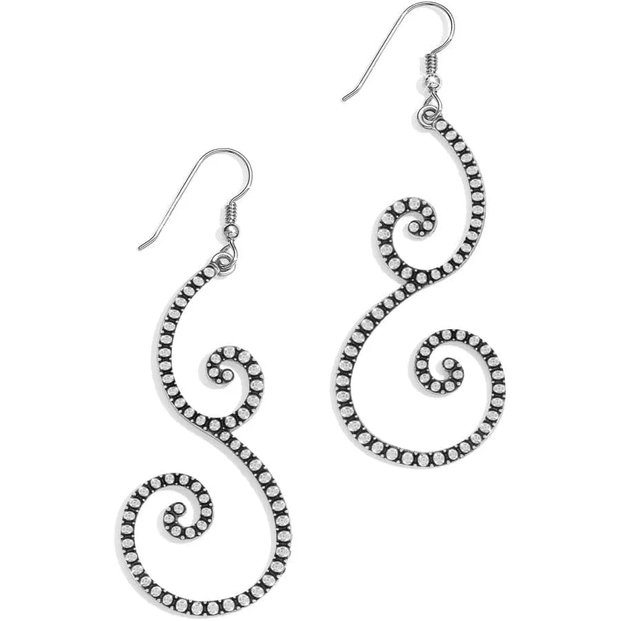 Sea Of Love Crystal French Wire Earrings sold by Brighton product image thumbnail 2