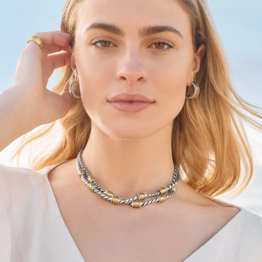 Meridian Geo Small Hoop Earrings sold by Brighton product image thumbnail 2