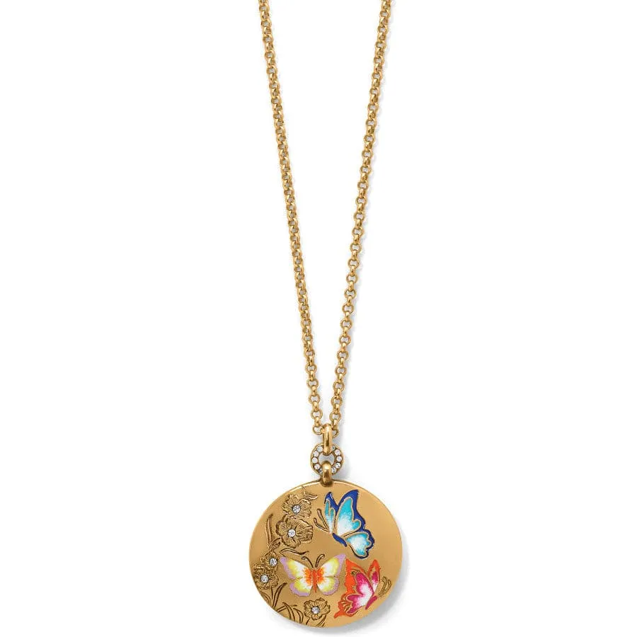 Garden's Splendour Butterfly Necklace sold by Brighton