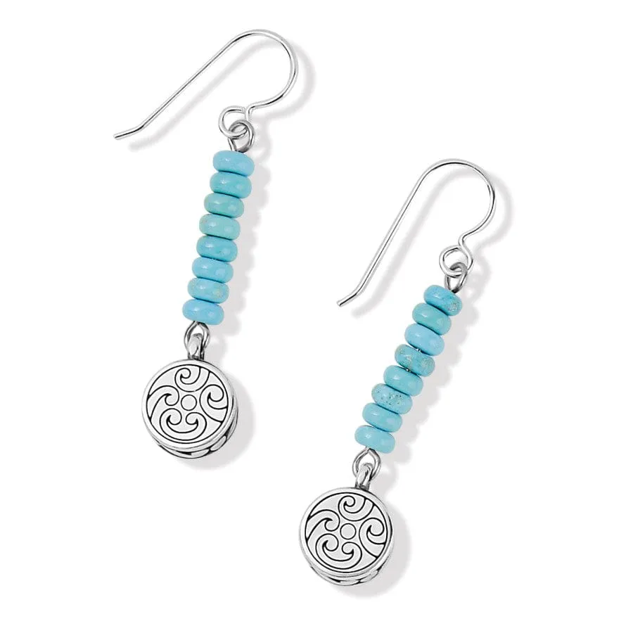 Contempo Nuevo Azul Dome French Wire Earrings sold by Brighton product image thumbnail 2