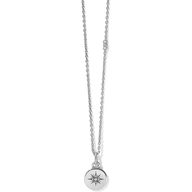 Voyage Mini Compass Necklace sold by Brighton