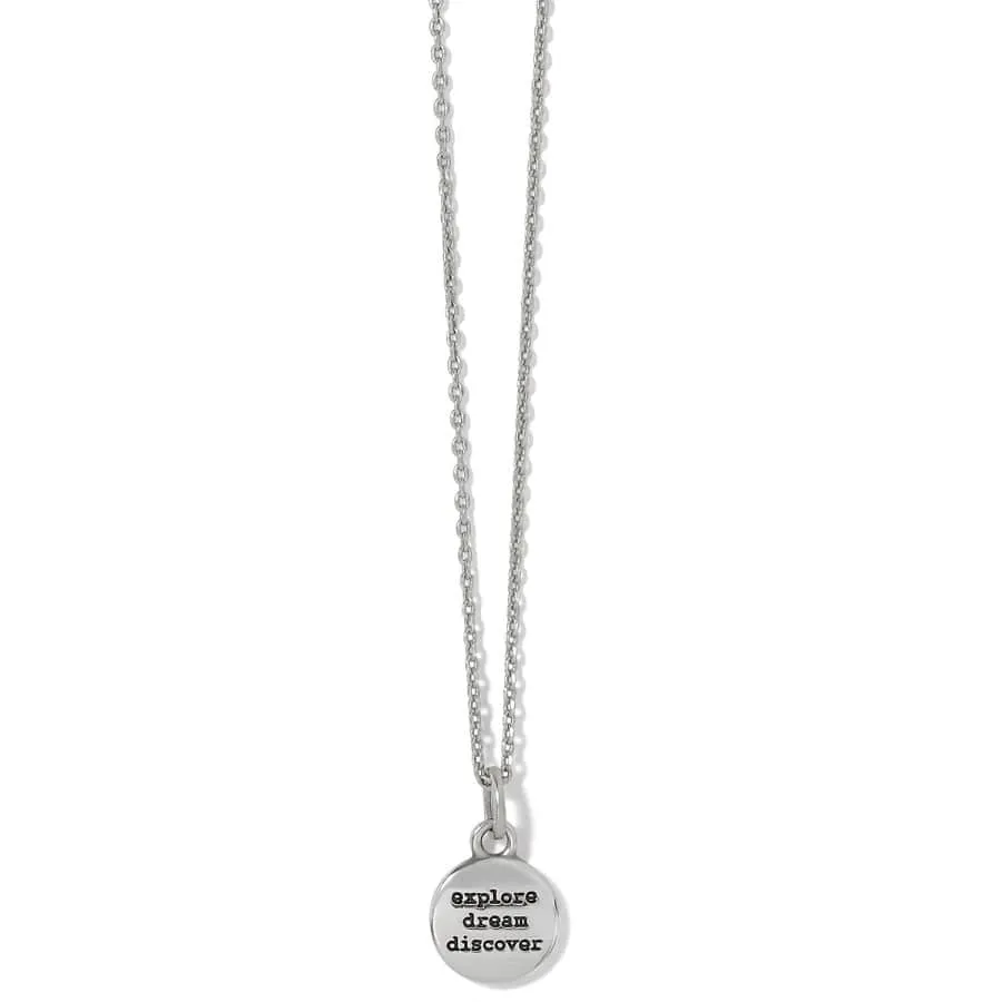 Voyage Mini Compass Necklace sold by Brighton product image thumbnail 2
