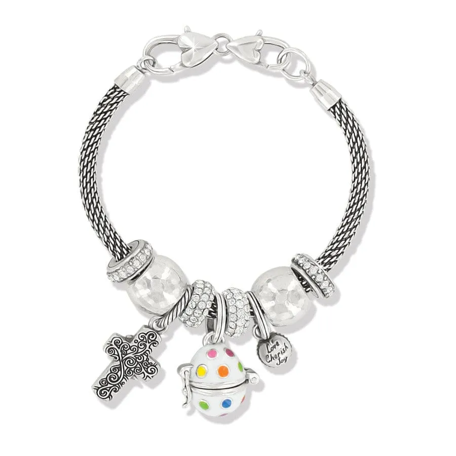 Polka Dot Easter Egg Charm Bracelet sold by Brighton product image thumbnail 2