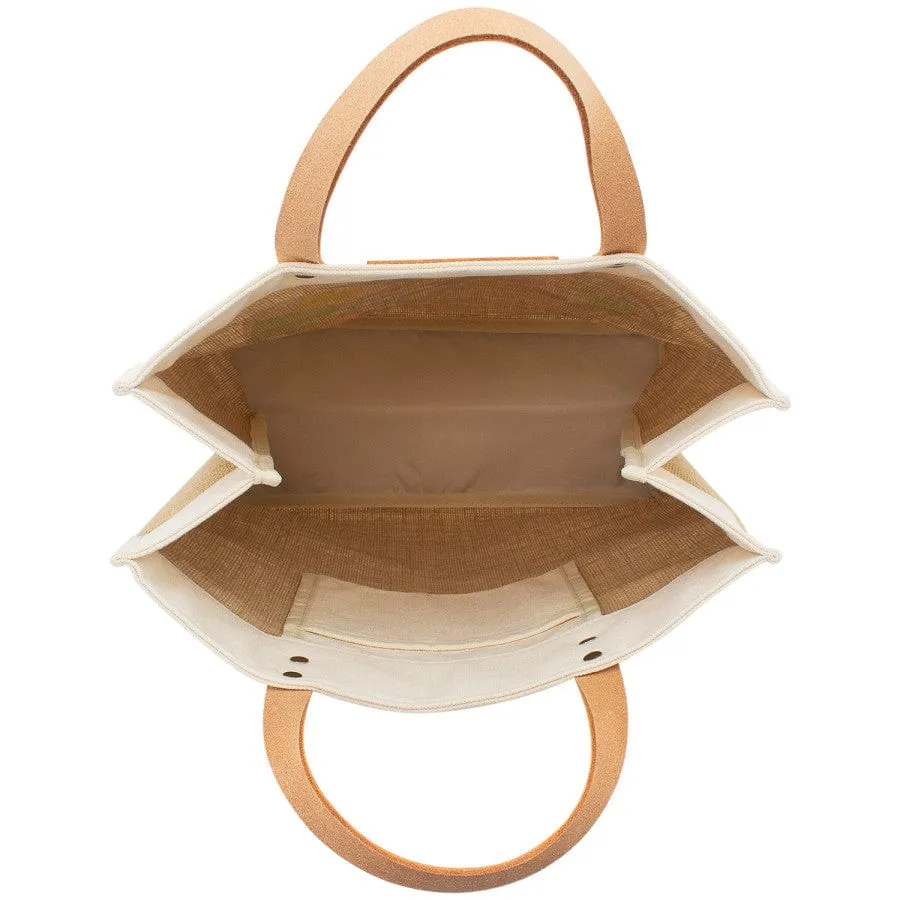 Bicycle Fun Burlap Tote sold by Brighton product image thumbnail 2