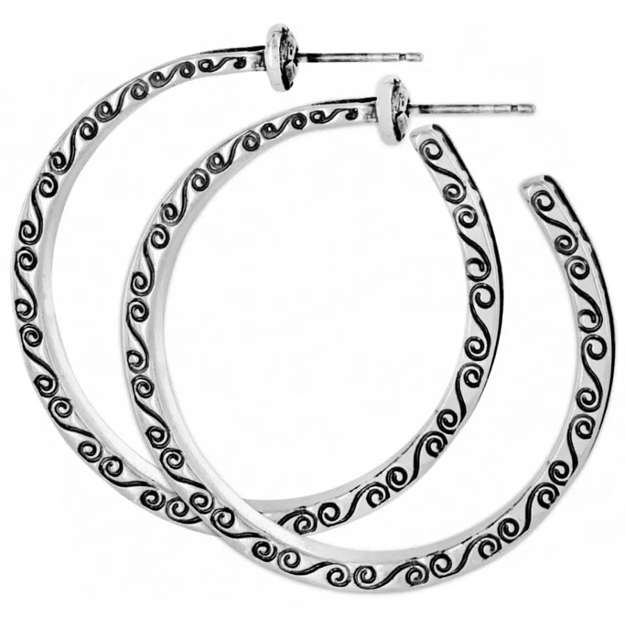 Secret Of Love Hoop Post Earrings sold by Brighton product image thumbnail 2