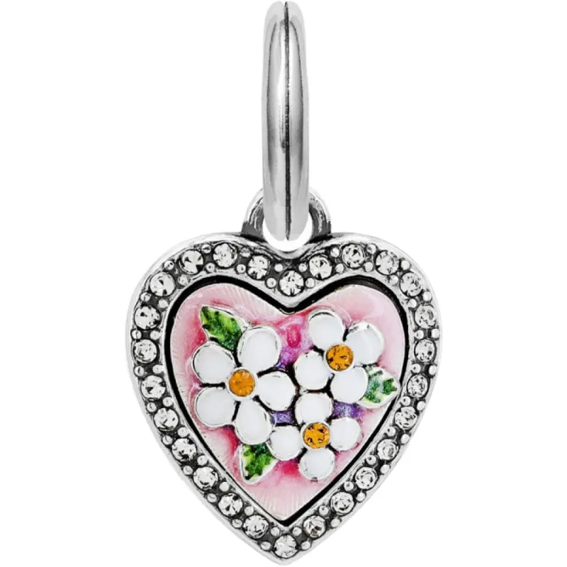 Blooming Heart Charm sold by Brighton