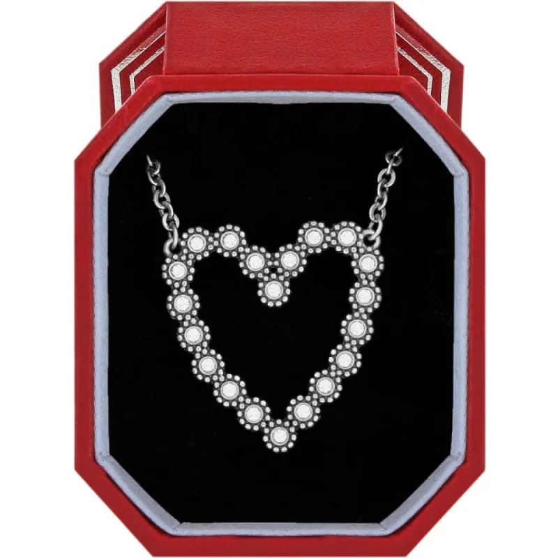Twinkle Floating Heart Necklace Gift Box sold by Brighton