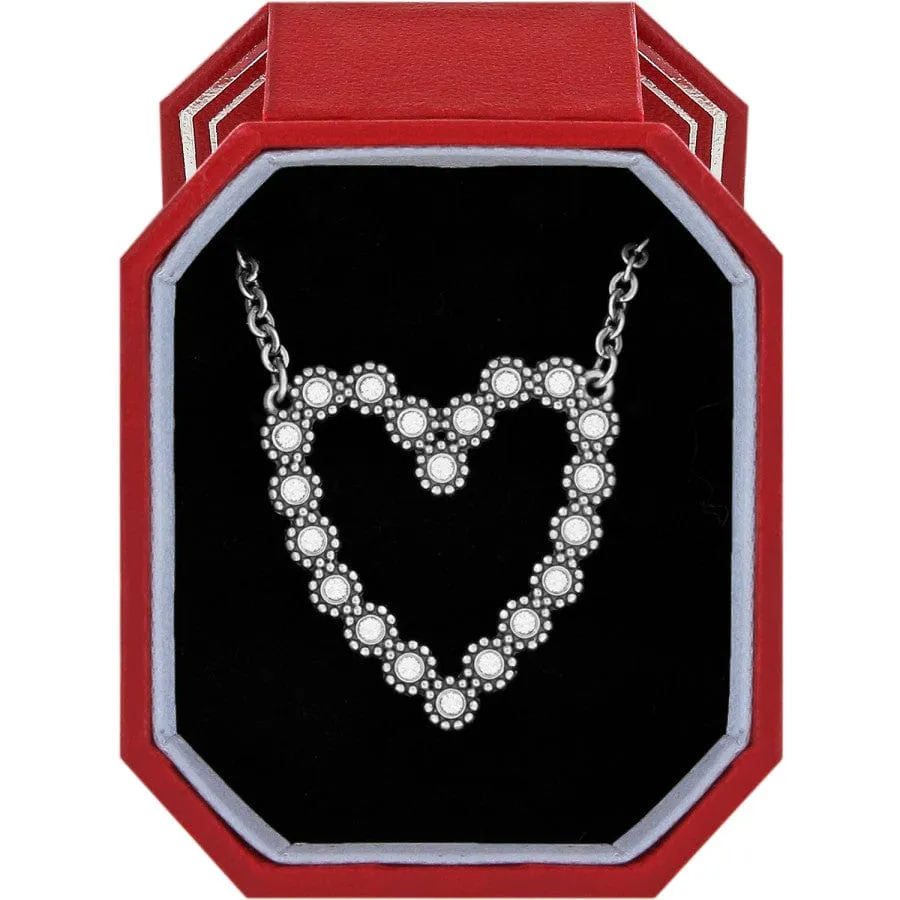 Twinkle Floating Heart Necklace Gift Box sold by Brighton