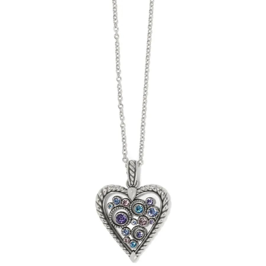 Halo Heart Necklace sold by Brighton