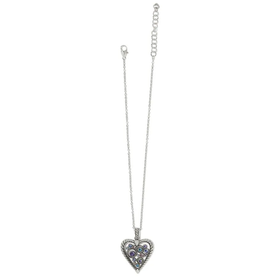 Halo Heart Necklace sold by Brighton product image thumbnail 5