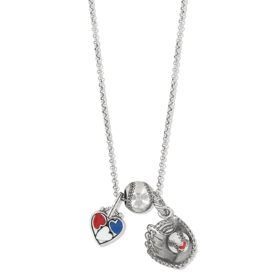 Baseball Charm Necklace sold by Brighton
