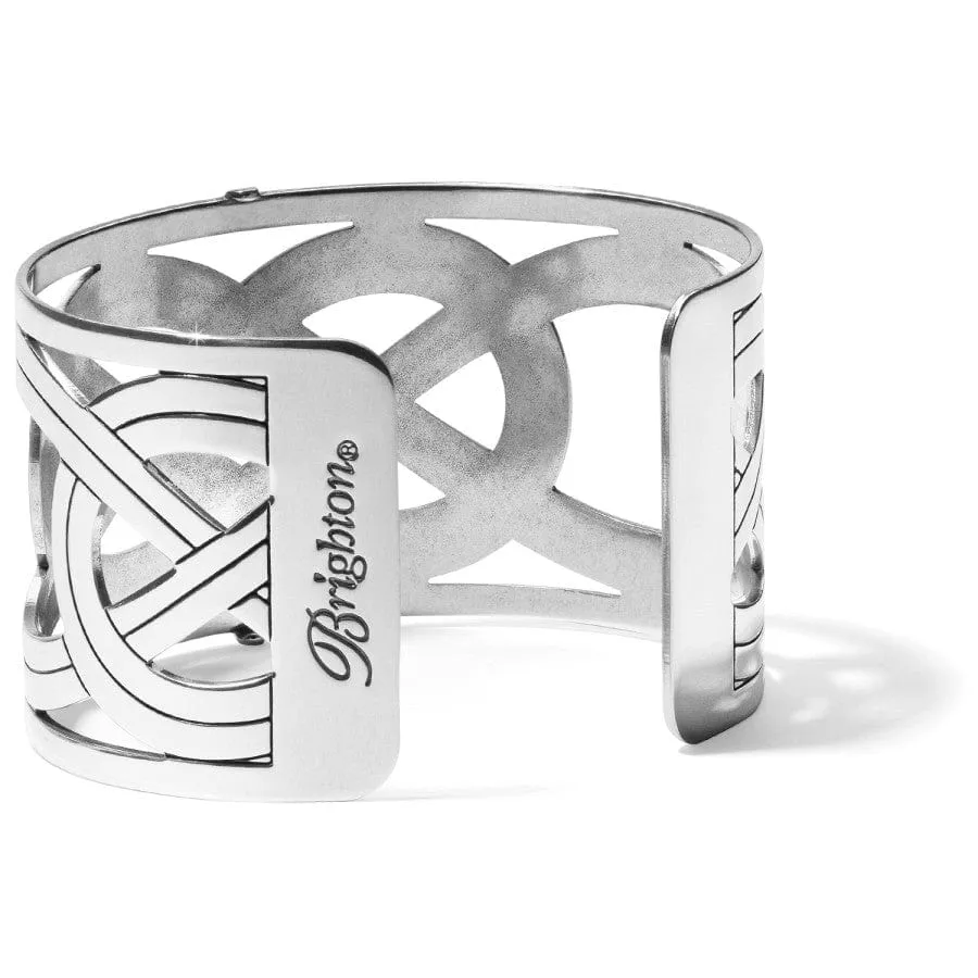 Christo Interlok Wide Cuff Bracelet sold by Brighton product image thumbnail 2