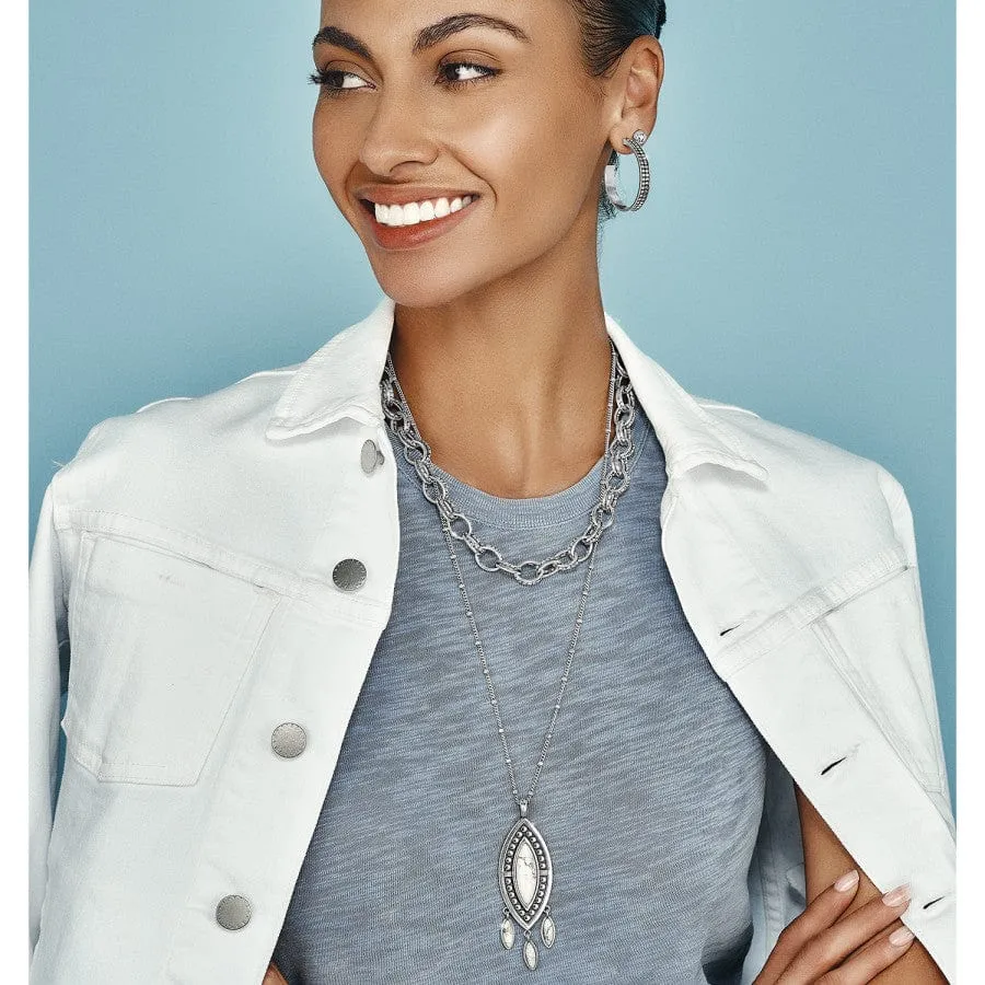 Pebble Dot Dream Howlite Convertible Necklace sold by Brighton product image thumbnail 5