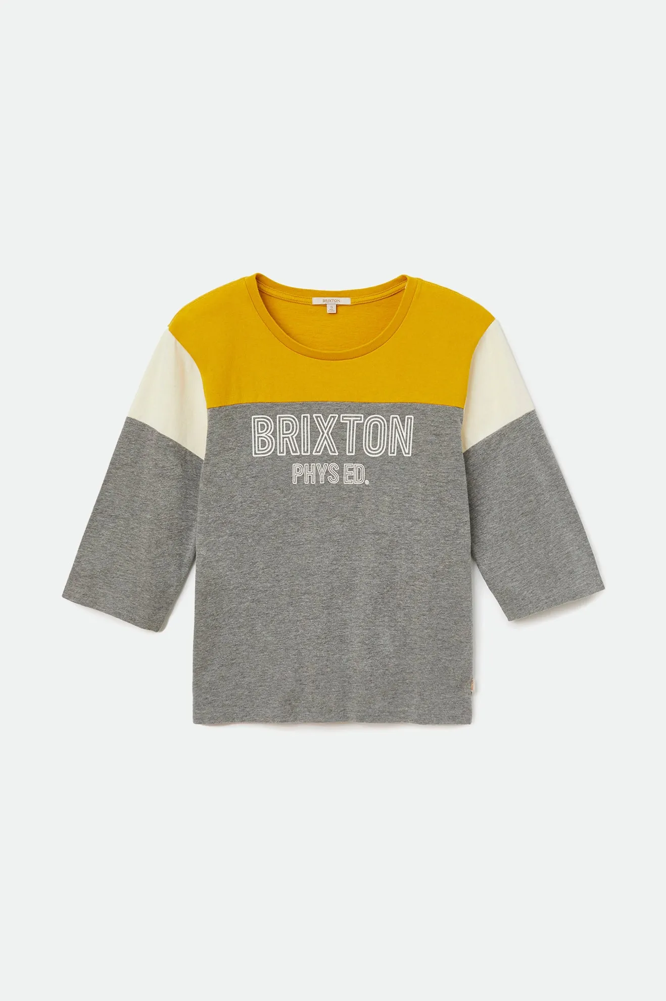 Phys. Ed. Football Tee - Heather Grey sold by Brixton product image thumbnail 5