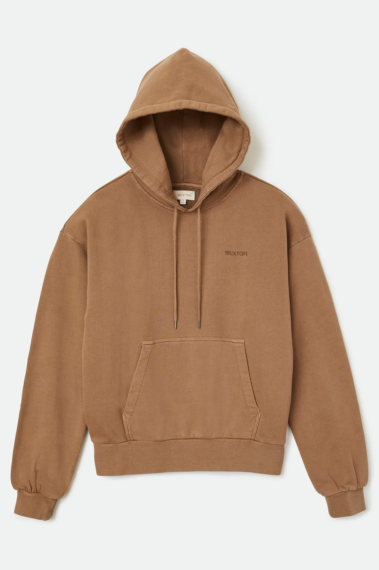 Vintage French Terry Dye Hoodie - Pine Bark sold by Brixton product image thumbnail 5