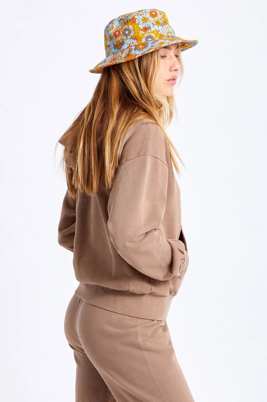 Vintage French Terry Dye Hoodie - Pine Bark sold by Brixton product image thumbnail 3