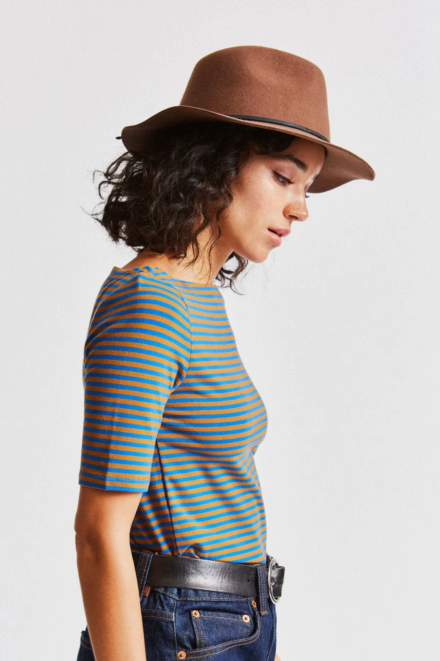 Wesley Fedora - Bison/Black sold by Brixton product image thumbnail 2