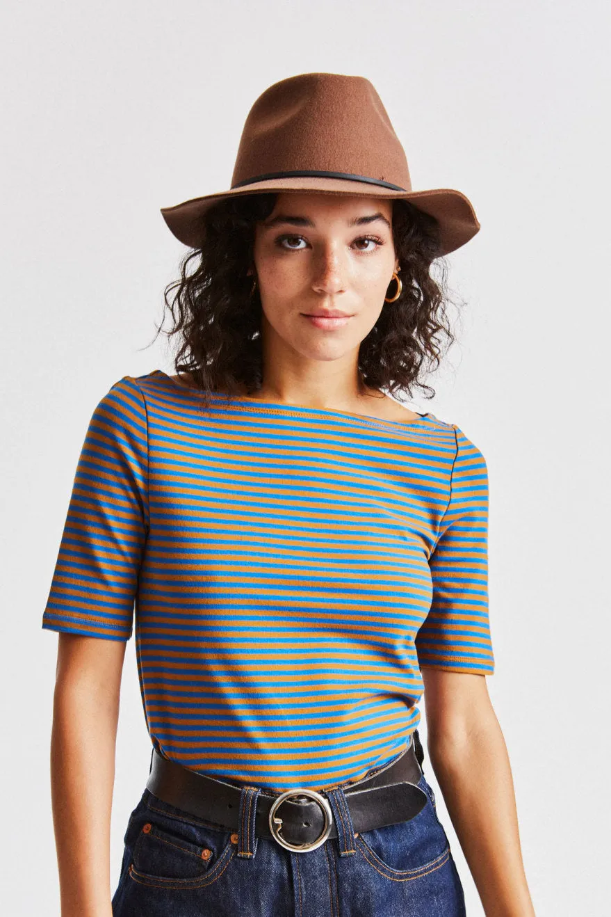 Wesley Fedora - Bison/Black sold by Brixton