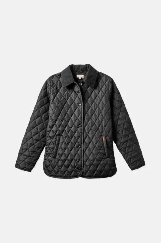 Cass Women's Jacket - Black sold by Brixton