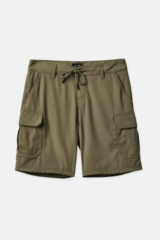 Waypoint Nylon Cargo Utility Short - Olive Surplus made by Brixton