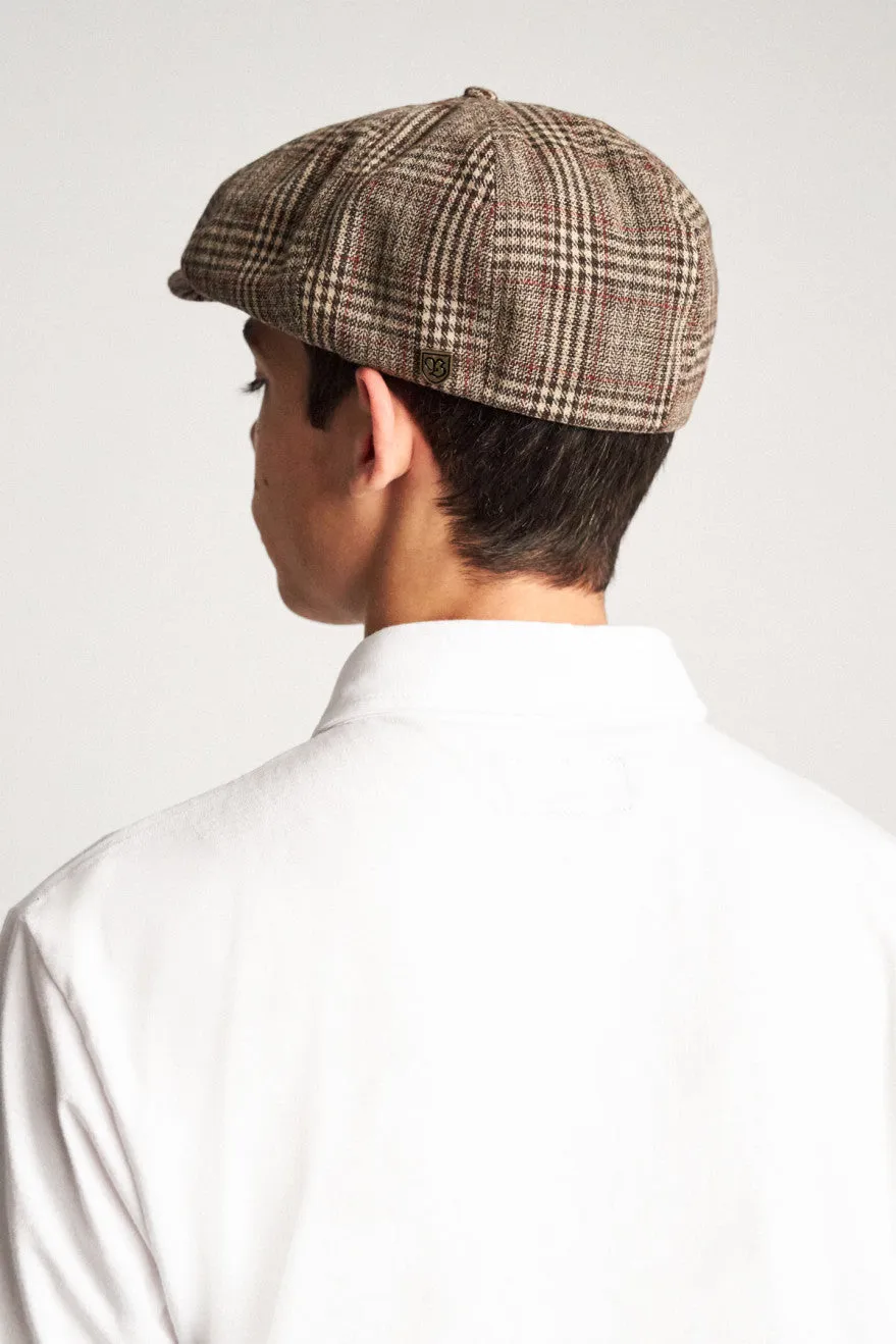 Brood Snap Cap - Khaki Plaid sold by Brixton product image thumbnail 4