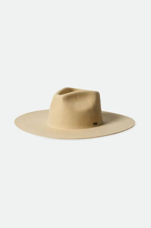 Primrose Felt Fedora - Biscotti sold by Brixton